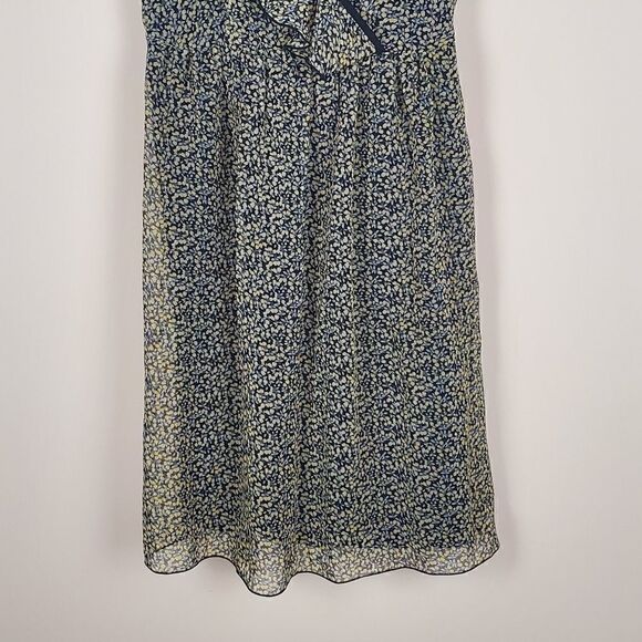 Johnny Martin Yellow Rose Print Dress Size 7 - Picture 3 of 8
